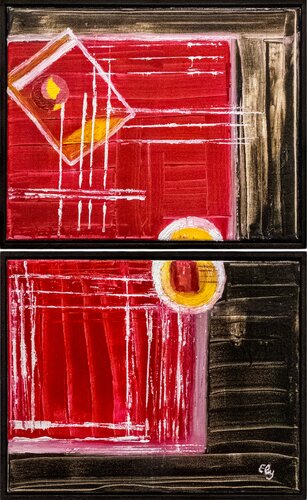 Geometries of Being (Geometrie dell'Essere) by Elena Fontanesi, 絵画 for Sale on Singulart
