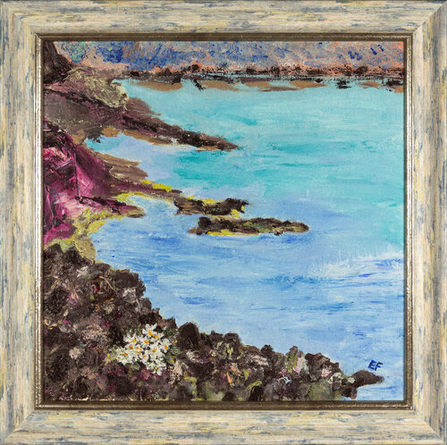 Sea Lilies (Gigli di mare) di Elena Fontanesi, Pittura in vendita su Singulart