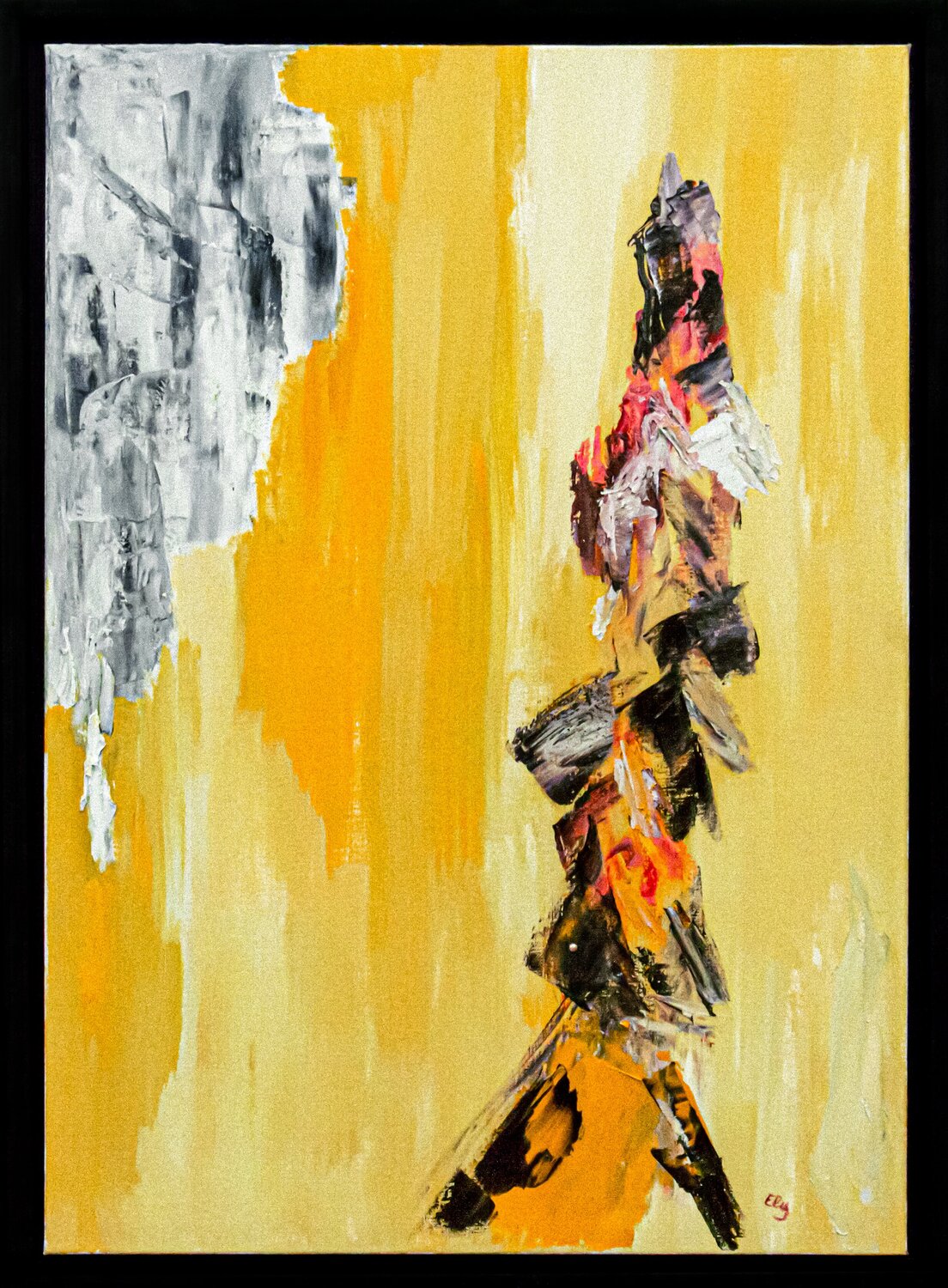The Point (Il punto) Elena Fontanesi Original painting for sale
