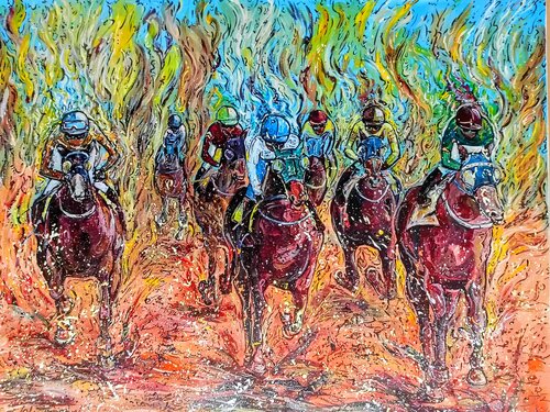 Winner's Dream by Immanuel Ola, 絵画 for Sale on Singulart