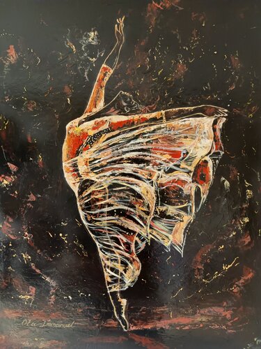 Rising Grace by Ola Immanuel, 絵画 for Sale on Singulart