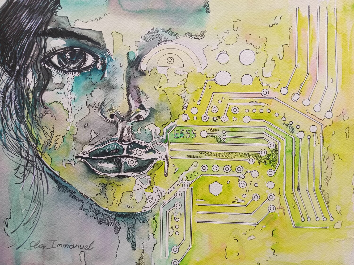 Possibilities Ola Immanuel Pintura original en venta