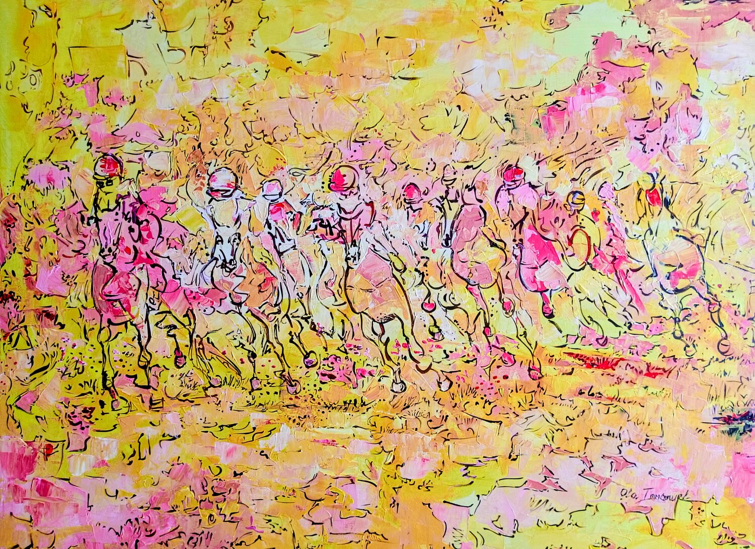 Power and Might Ola Immanuel Pintura original en venta