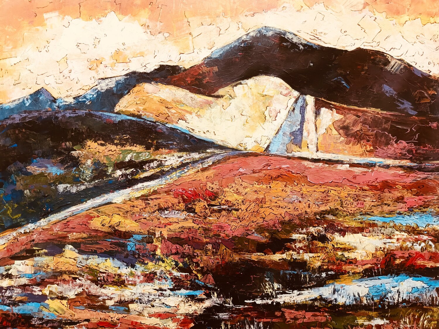 Wild View Ola Immanuel Peinture originale à vendre