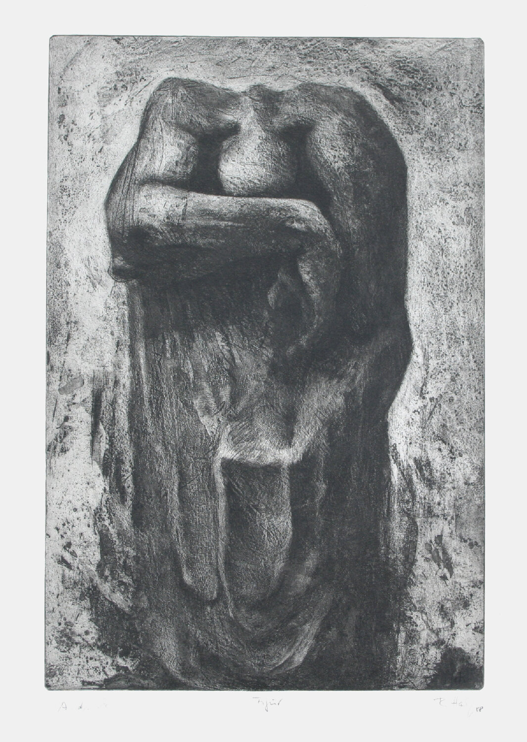 Figur (innere Emigration) Reinhard Harz Stampa in vendita