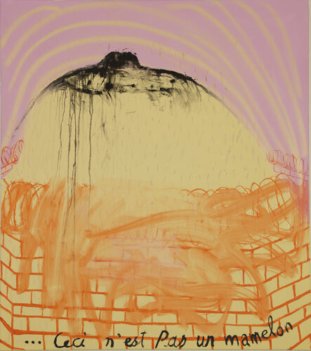 ceci n'est pas un mamelone by sevil Amini, Painting for Sale on Singulart