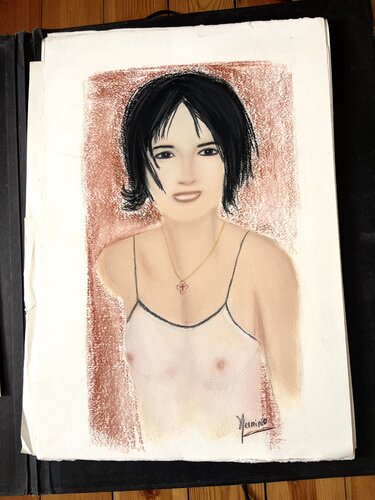 Portrait di Herminio Carvalho, Disegno in vendita su Singulart