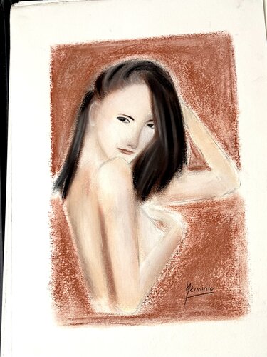 Portrait di Herminio Carvalho, Disegno in vendita su Singulart