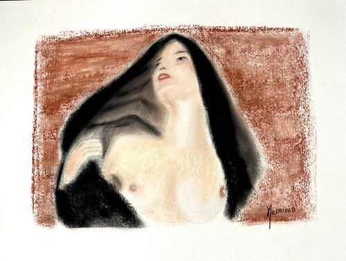 Portrait di Herminio Carvalho, Disegno in vendita su Singulart