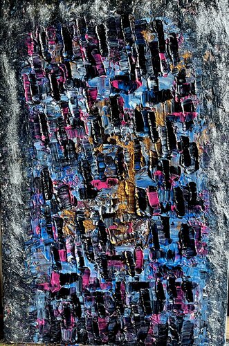 Die blue stadt de Herminio Carvalho, Pintura a la venta en Singulart