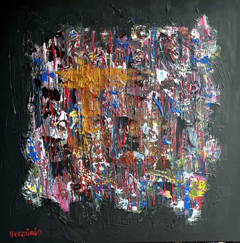 Les larmes de sang by Herminio Carvalho, 絵画 for Sale on Singulart