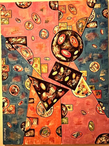 Composition by Herminio Carvalho, Painting for Sale on Singulart