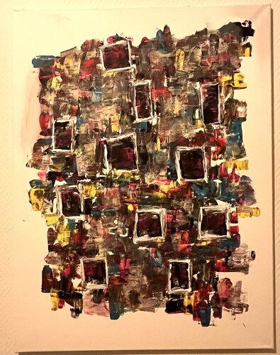 Composition by Herminio Carvalho, Painting for Sale on Singulart