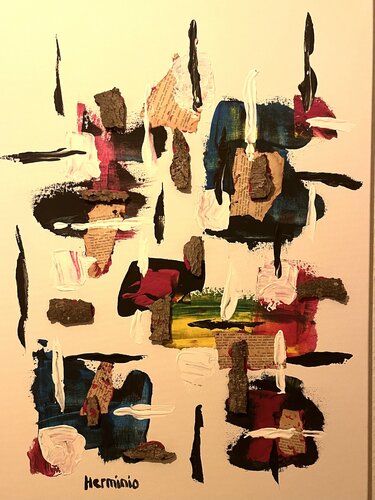 Composition by Herminio Carvalho, Painting for Sale on Singulart