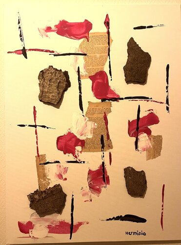 Composition by Herminio Carvalho, Painting for Sale on Singulart