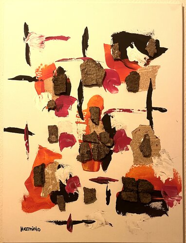 Composition by Herminio Carvalho, Painting for Sale on Singulart