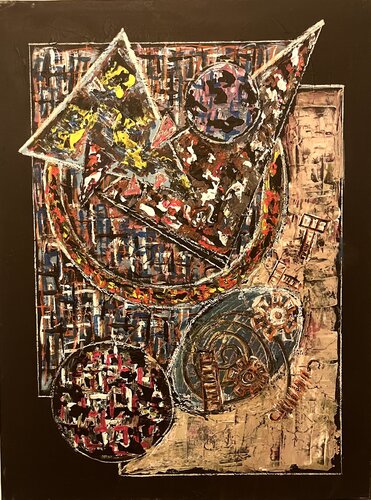 Composition by Herminio Carvalho, Painting for Sale on Singulart