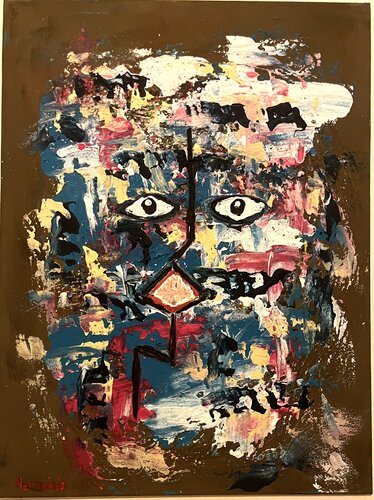 Portrait by Herminio Carvalho, Painting for Sale on Singulart