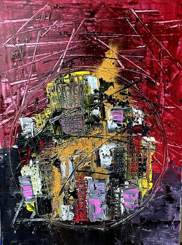 Trajectoire Nr2 par Herminio Carvalho, Peinture en vente sur Singulart