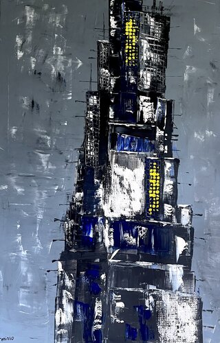 Structure du bout du Monde by Herminio Carvalho, Painting for Sale on Singulart