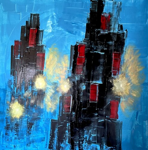 Structure du bout du monde van Herminio Carvalho, Schilderij te koop op Singulart