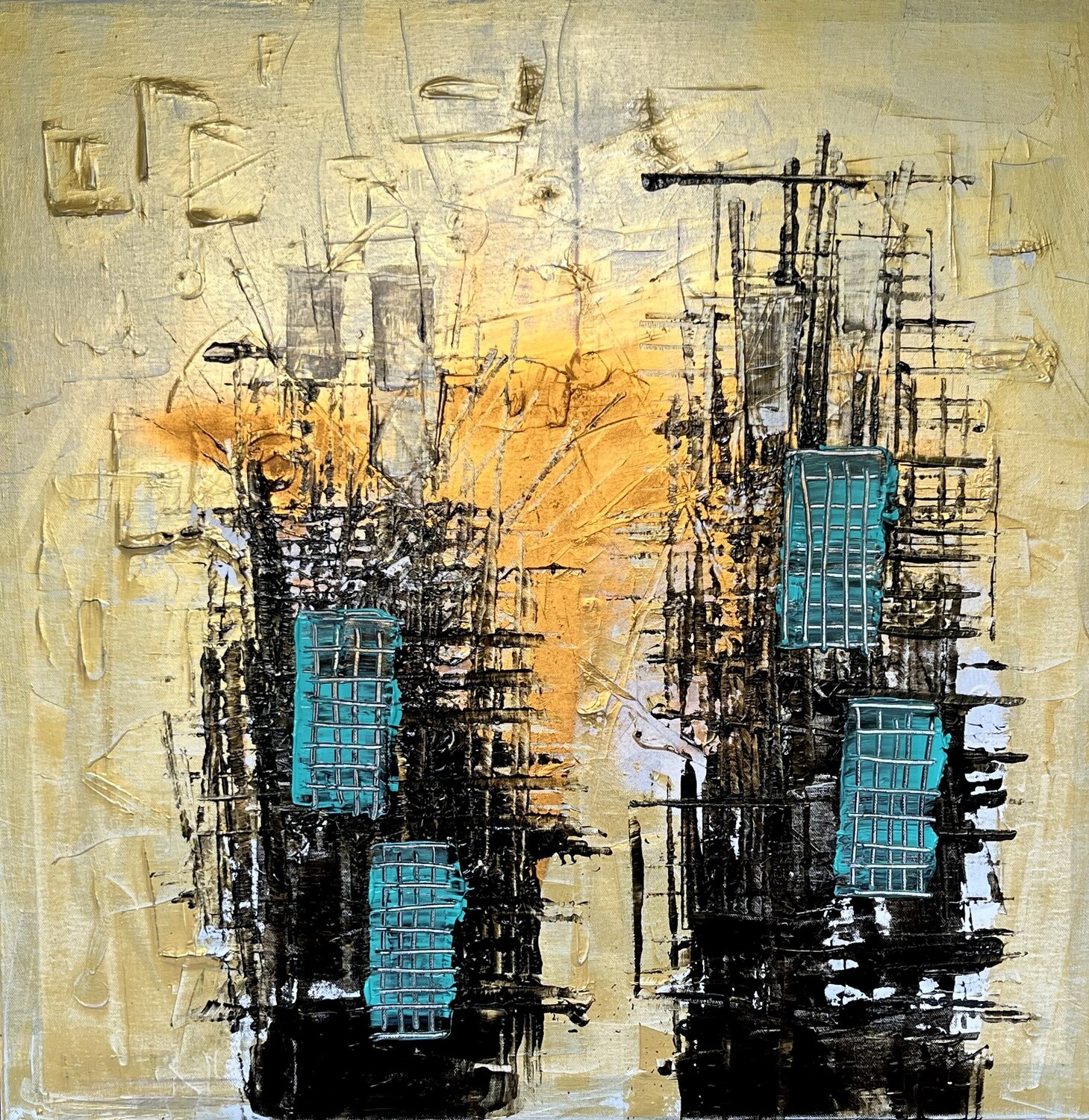 Au bout du monde Nr6 Herminio Carvalho Peinture originale à vendre