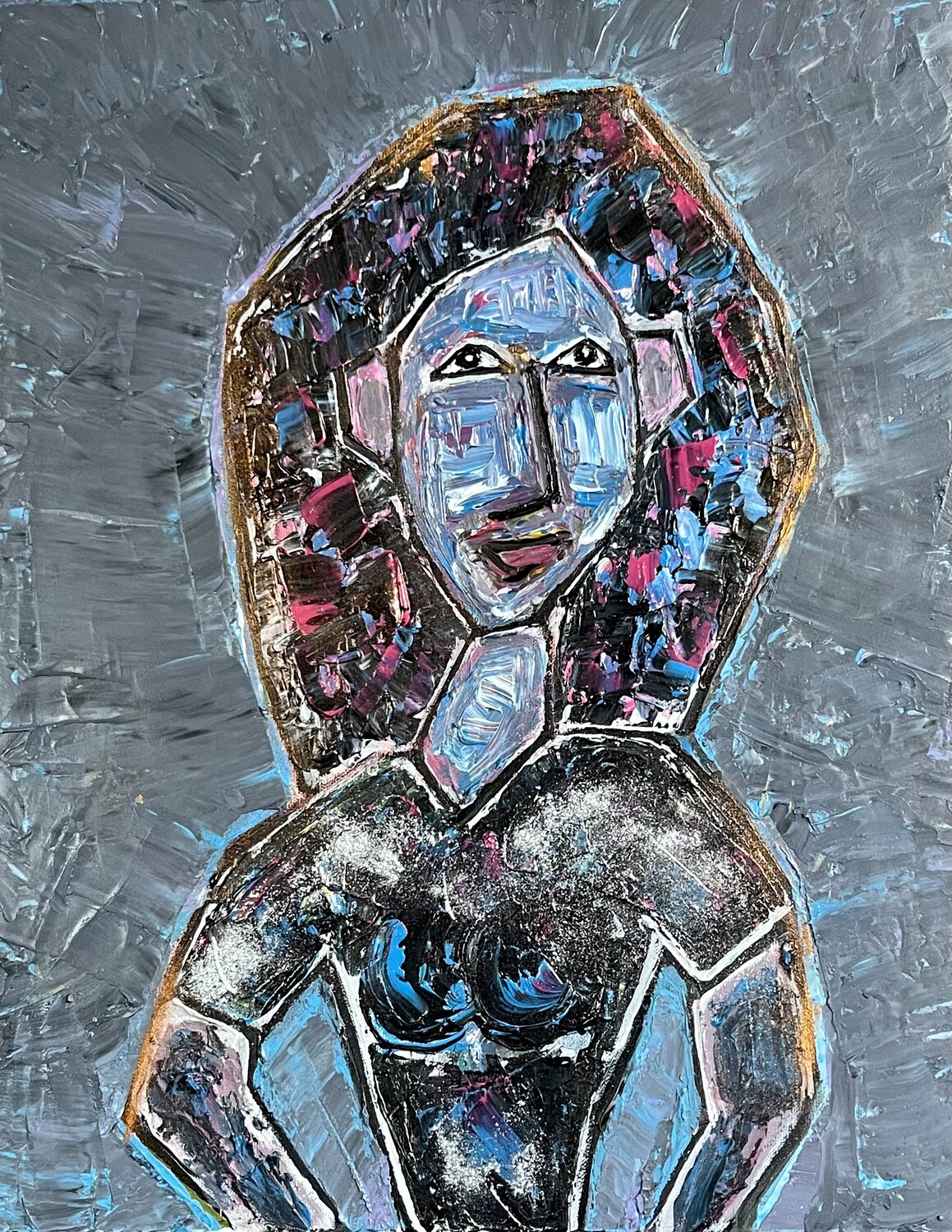 Segovilla la bellissima Herminio Carvalho Original painting for sale