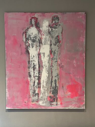 She in between by Ilse Binon, Painting for Sale on Singulart