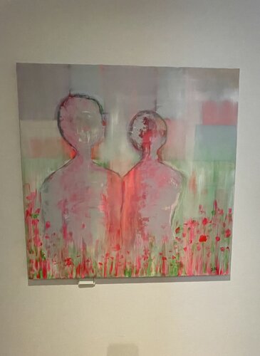 Be my valentine by Ilse Binon, Painting for Sale on Singulart