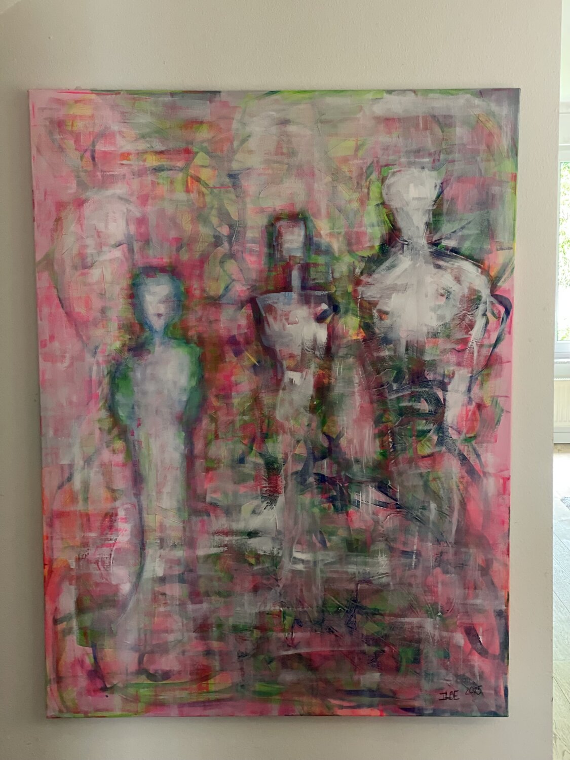 Ghosts Ilse Binon Pintura original en venta