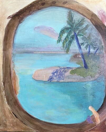 Palm Island von Susanna Sääskilahti, Malerei kaufen auf Singulart