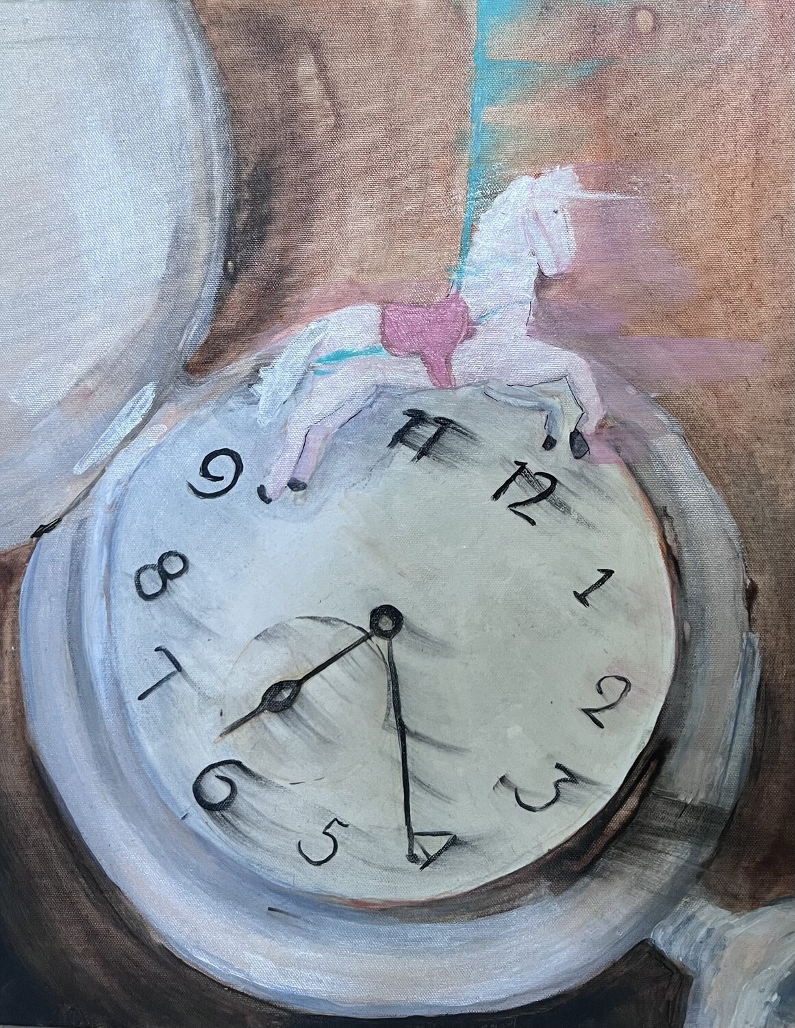 As Times Go By Susanna Sääskilahti Dipinto originale in vendita