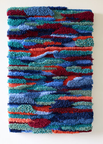 Tidal Frequency par Magdalena Teliżyn, Oeuvre textile en vente sur Singulart