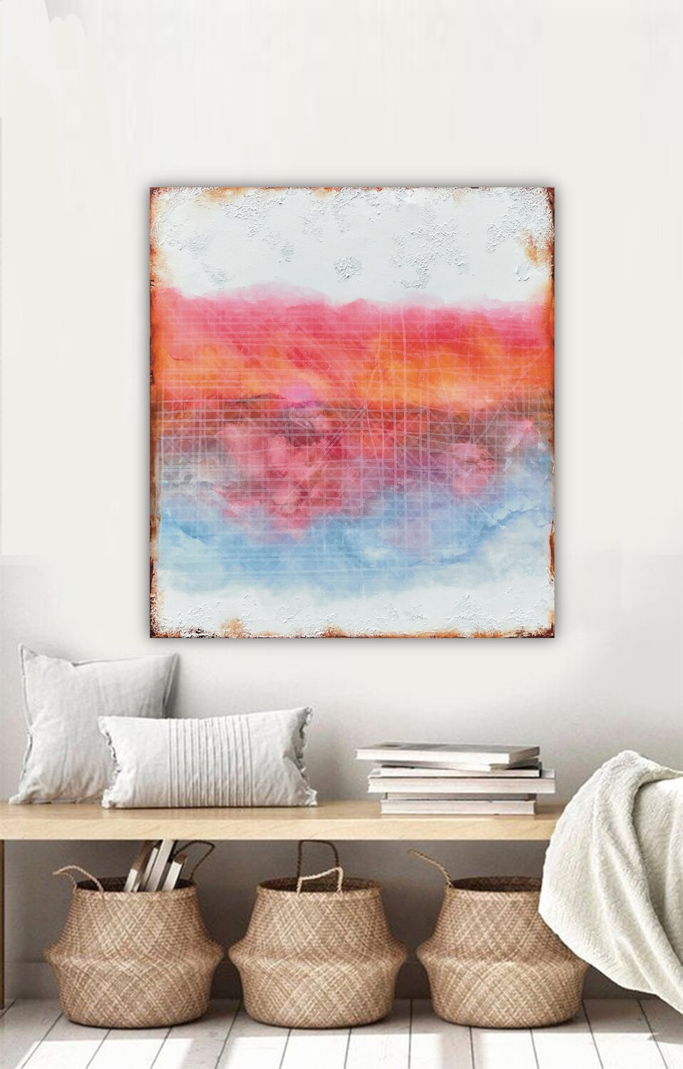 Raw color rasters by Dee Brown Artworks (2022) Painting Acrylic on