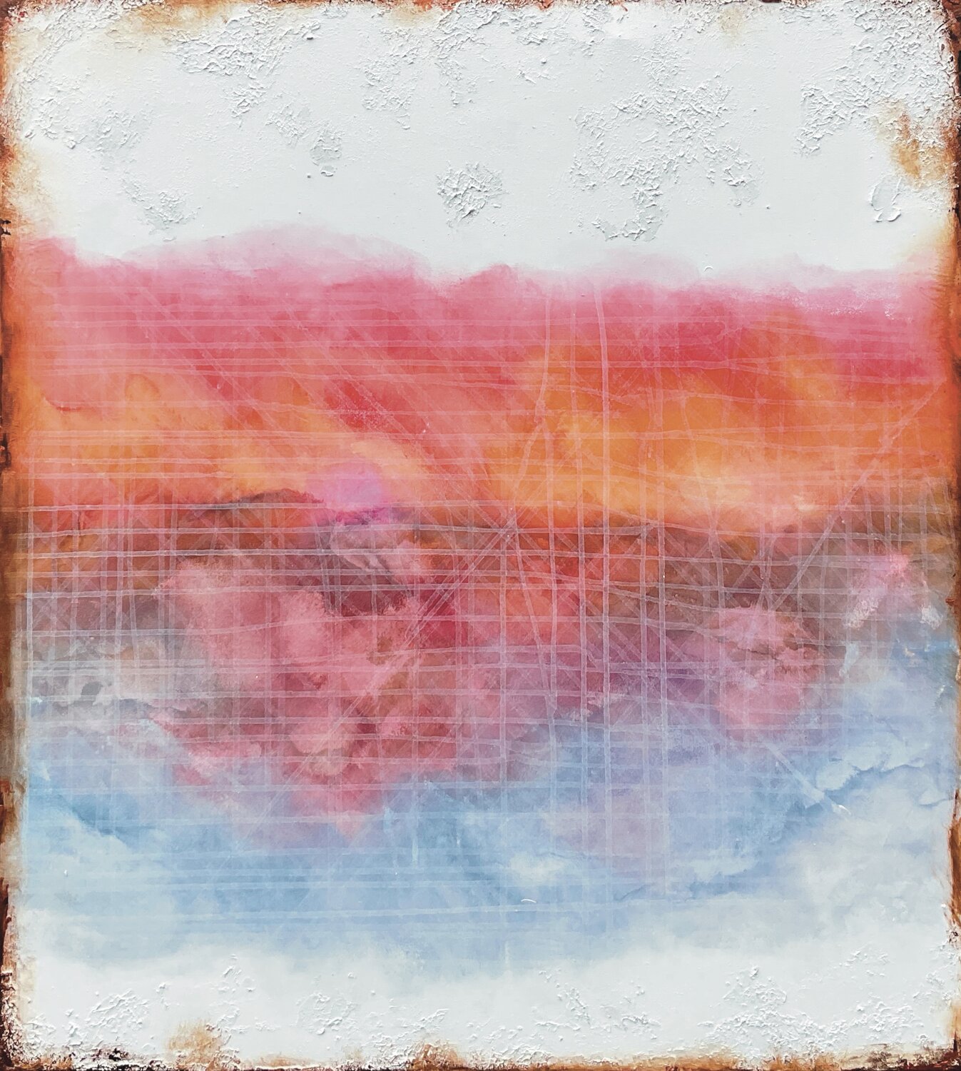 Raw color rasters by Dee Brown Artworks (2022) Painting Acrylic on