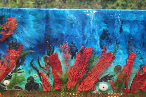 Fondo de mar con Corales Rojos by Max Volckaert, Other Media for Sale on Singulart