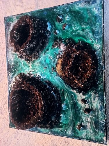 Volcanes en un mar de oleaje by Max Volckaert, Other Media for Sale on Singulart