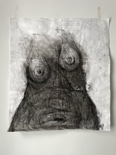 lelo' koteret 30 by M Kennedy Volcofsky, Work on Paper for Sale on Singulart