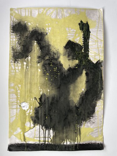 U. 4 par M Kennedy Volcofsky, Œuvre sur papier en vente sur Singulart
