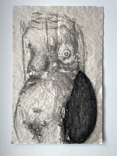 lelo' koteret 4 by M Kennedy Volcofsky, Work on Paper for Sale on Singulart
