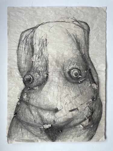 lelo' koteret 3 by M Kennedy Volcofsky, Work on Paper for Sale on Singulart