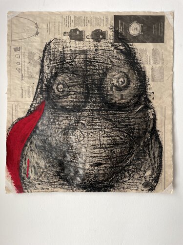 lelo' koteret 18 de M Kennedy Volcofsky, Obra en papel a la venta en Singulart