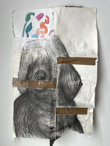 lelo' koteret 19 by M Kennedy Volcofsky, Work on Paper for Sale on Singulart