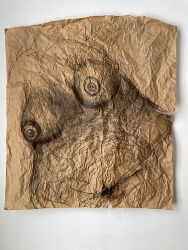 lelo' koteret 36 by M Kennedy Volcofsky, Work on Paper for Sale on Singulart