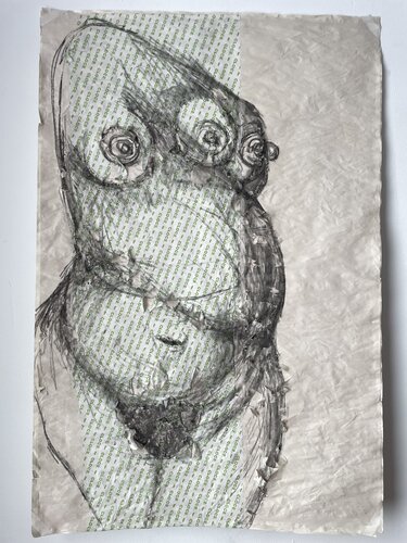 lelo' koteret 20 de M Kennedy Volcofsky, Obra en papel a la venta en Singulart