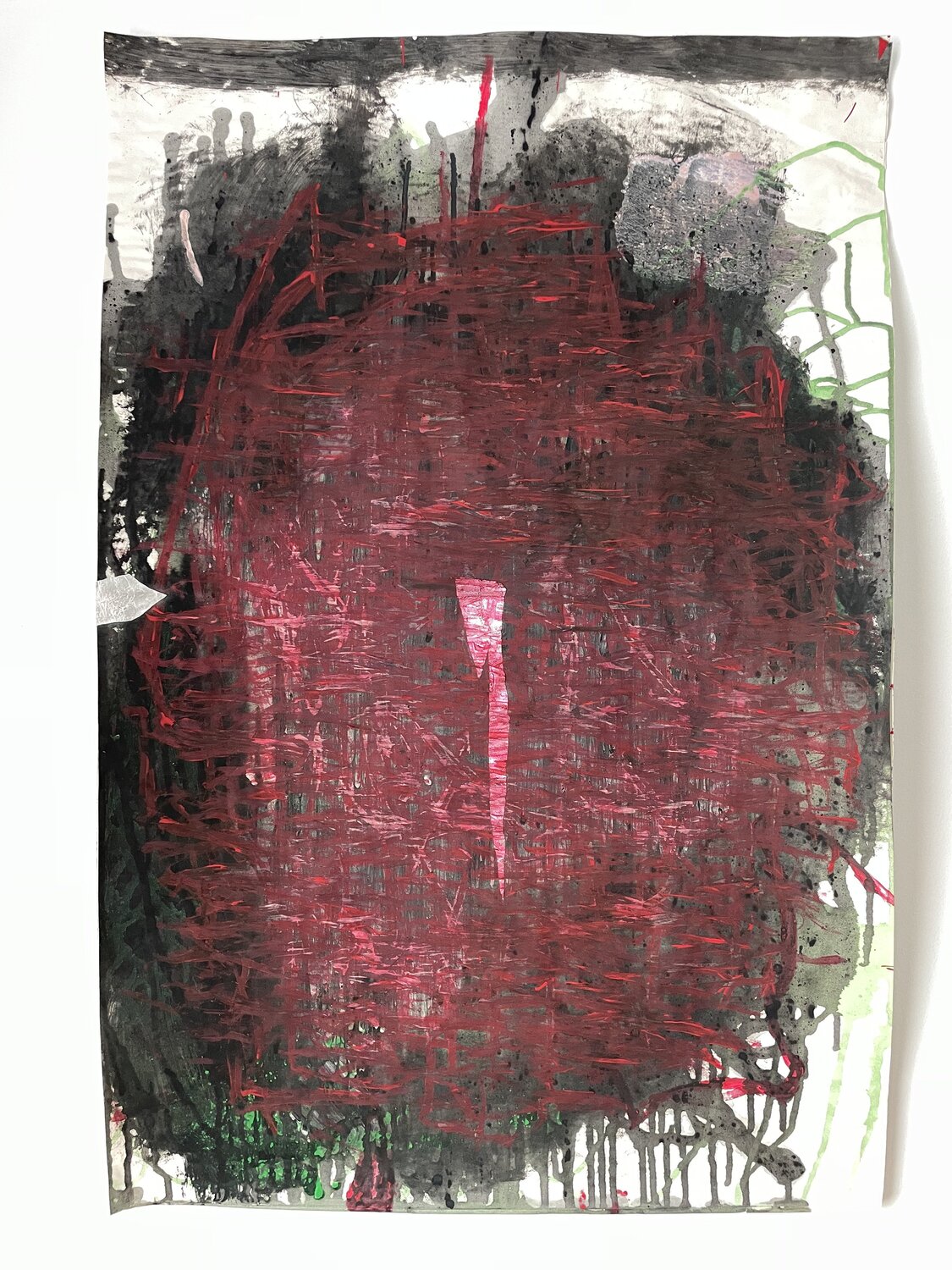 U. 3 M Kennedy Volcofsky Werk op papier te koop