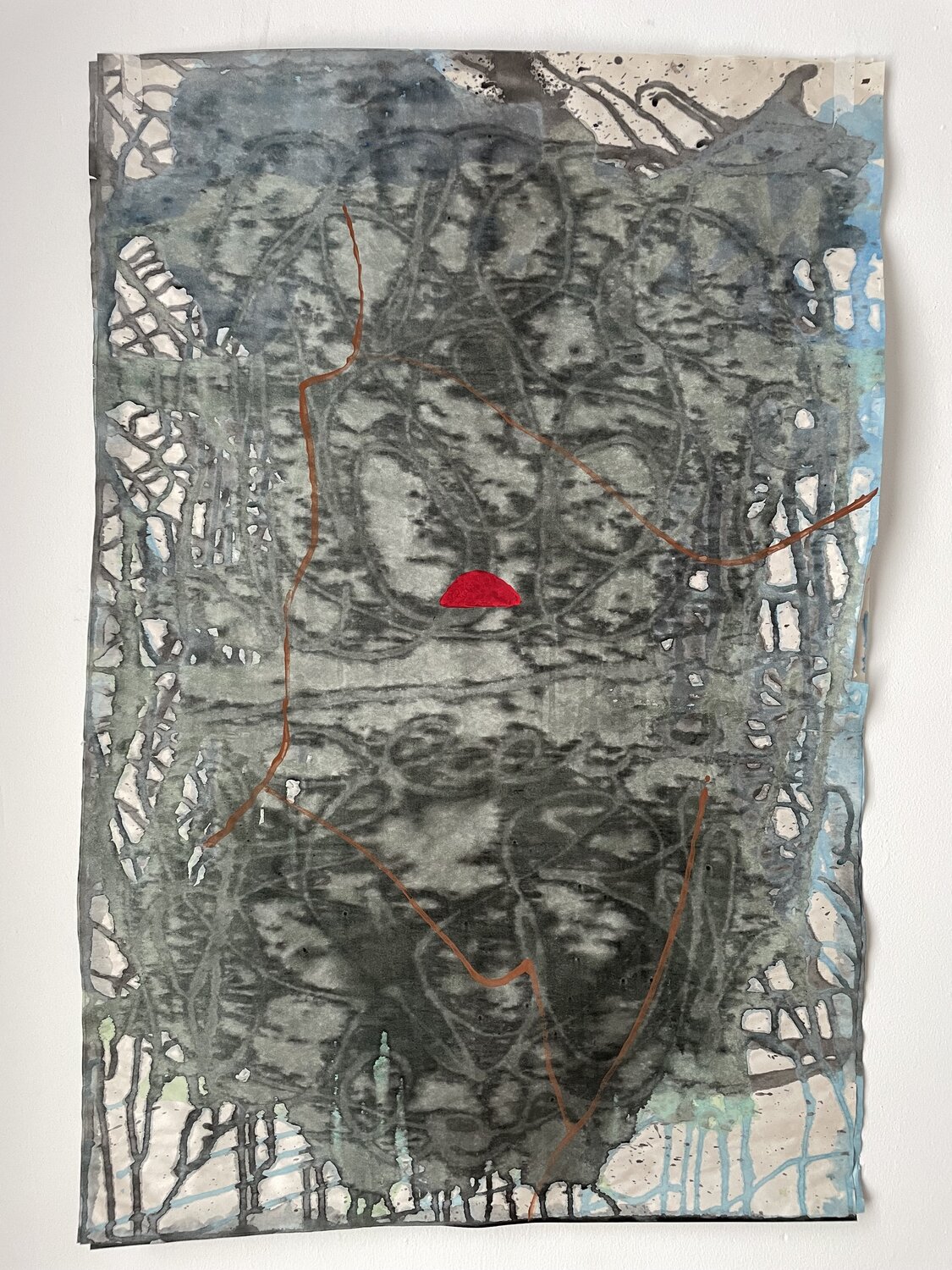 U. 24 M Kennedy Volcofsky Werk op papier te koop