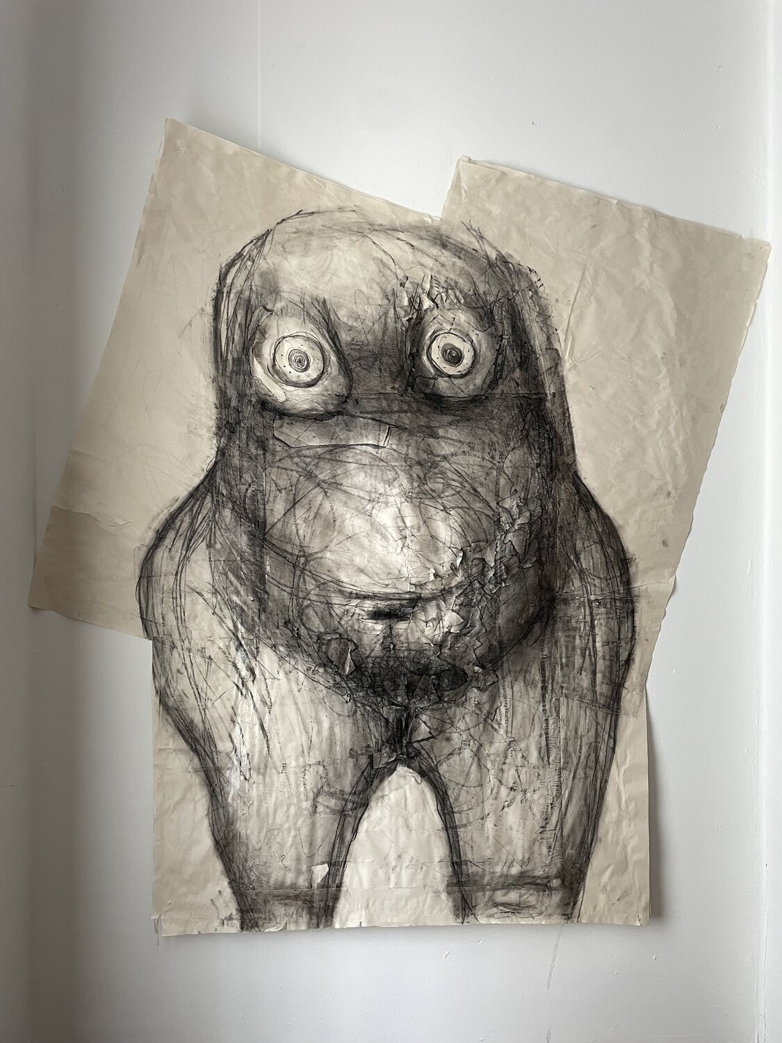 lelo' koteret 29 M Kennedy Volcofsky Work on Paper for sale