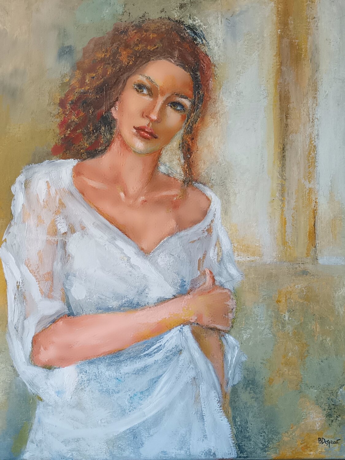 LA FENETRE Béatrice Desprat Pintura original en venta