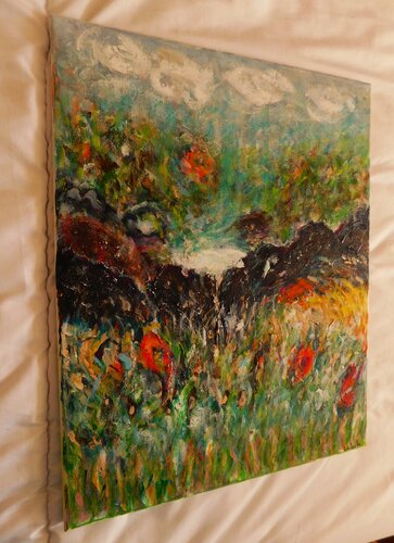Summer in the Valley by Nalan McCandless, Painting for Sale on Singulart